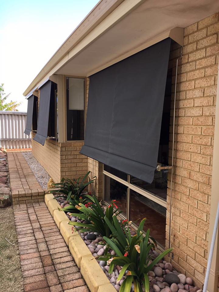 an automatic awning